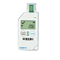 Software Potmagic para Reingeniería, S200TH, Pantalla LCD USB de un Solo Uso, Registrador de Temperatura y Humedad, Informe en PDF