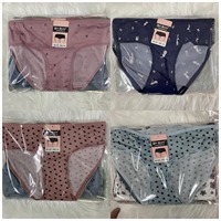 2026 High Quality Random Colors Mixed Designs Stocklot Bulk Bale Wholesale Cheap Lady Panties Mixed Design Women Girl Underwear