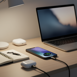 Ansty S-023-PI Cable de Datos de Carga Rápida (3.0) de 22W, C-lightning, Negro - Product Image 2