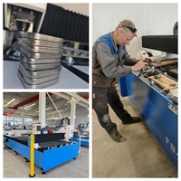 Découpeuse laser CNC abordable pour le travail de la tôle avec un bon service après-vente