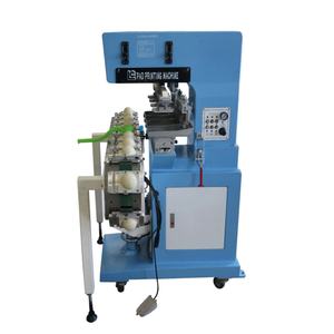 เครื่องพิมพ์แพดลมอัดลมแบบหลายสี 4 สี สำหรับพิมพ์ของเล่น รถยนต์ ชิ้นส่วนพลาสติก ใช้สายพานลำเลียง - Product Image 3