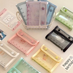 <span class=keywords><strong>Album</strong></span> de rangement pour photos et autocollants à feuilles mobiles avec couverture en PVC à double boucle scintillante M5 A5, idéal pour les amateurs de photographie et de stickers - Product Image 2