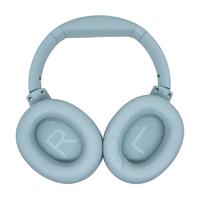 Headphone Nirkabel Serbaguna dengan Konfigurasi Mikrofon Ganda, Nyaman Dipakai untuk Musik, Game, dan Rapat Virtual
