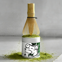 Boîte en étain ronde blanche hermétique de qualité alimentaire 30-50g format voyage pour thé matcha, poudre de café, étiquette personnalisée, vente chaude