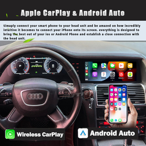 หน้าปัดดิจิตอลแบบสองจอ JIUTREE สำหรับรถยนต์ Audi Q7 ปี 2006-2015 จอ LCD แสดงผลแบบคลัสเตอร์ แผงหน้าปัดดิจิตอลเสมือนจริง - Product Image 5
