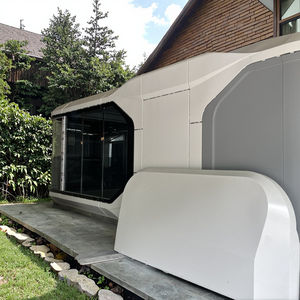 <span class=keywords><strong>Capsula</strong></span> Abitativa di Lusso da Giardino Prefabbricata e Modulare in Acciaio, Ville Prefabbricate per <span class=keywords><strong>Hotel</strong></span>, Case Mobili, Campeggio e Capsule Spaziali - Product Image 4