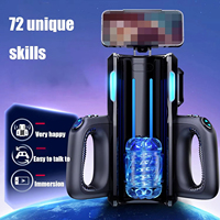 Leten THRUSTING-PRO 12cm Stoßender Hochgeschwindigkeits-Erotikspielzeug Teleskopischer Penis-Massage-Kolben Sextoy für Erwachsene