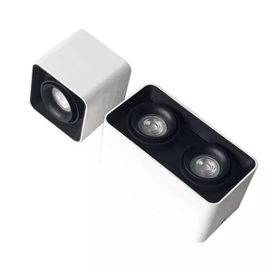 Góc có thể điều chỉnh bề mặt gắn kết Led Downlight + Có thể thay thế GU10 LED bóng Đèn 7W 10W 14W 20W vuông LED trần ánh sáng tại chỗ AC110 220V - Product Image 2