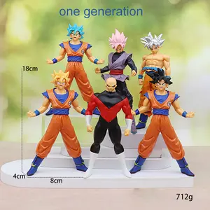 Collezione personalizzata all'ingrosso 3D Anime Dragonball Action Figures Son Goku Figure Super Saiyan Dragon Action Figures