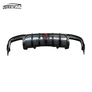 Ốp khuếch tán gió sau bằng sợi carbon kiểu Bctxe dành cho Audi A4 B9.5 S4 2021+ - Product Image 4