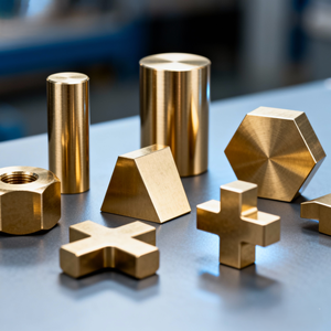 Piezas de Latón Personalizadas a Precio de Mayoreo, Piezas de Latón Mecanizadas por CNC, Pisapapeles de Oficina, Piezas Decorativas de Latón de Lujo - Product Image 1