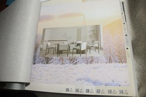 Tissu d'ameublement Jacquard fauve nordique Design moderne Polyester coton <span class=keywords><strong>tapisserie</strong></span> couverture tissée pour sacs à provisions et décoration murale - Product Image 3