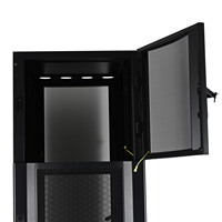 Armoire de serveur en rack 42U à 4 compartiments séparés, certifiée CE/ROHS/ISO9001, protection IP20