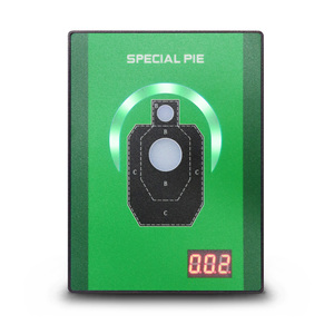 Cible d'entraînement à la tir à sec IDPA pour la maison. Cible <span class=keywords><strong>laser</strong></span> rechargeable. Son auto-installé et retour d'information instantané par flash. - Product Image 1
