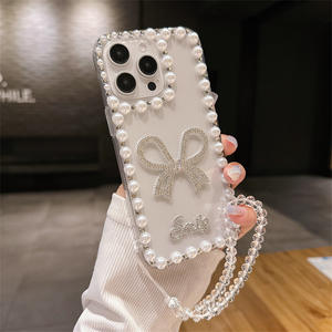 Coeur patter shell couverture de téléphone portable pour <span class=keywords><strong>iphone</strong></span> 15 14 <span class=keywords><strong>13</strong></span> 12 11 étui <span class=keywords><strong>avec</strong></span> chaîne sangle <span class=keywords><strong>cordon</strong></span> couverture - Product Image 2