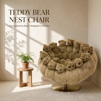 Fauteuil d'appoint en tissu OEM/ODM, directement de l'usine, avec rembourrage en éponge haute densité, confortable, pour chambre et appartement