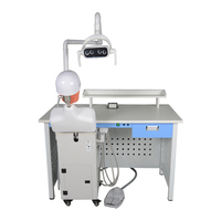 Simulador de entrenamiento oral eléctrico Sistema de maniquí Unidad de simulación dental