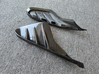 Utilisé pour Porsche Taycan 4S kit carrosserie fibre de carbone THT style voiture pare-chocs vent couteau kit carrosserie lèvres avant et arrière