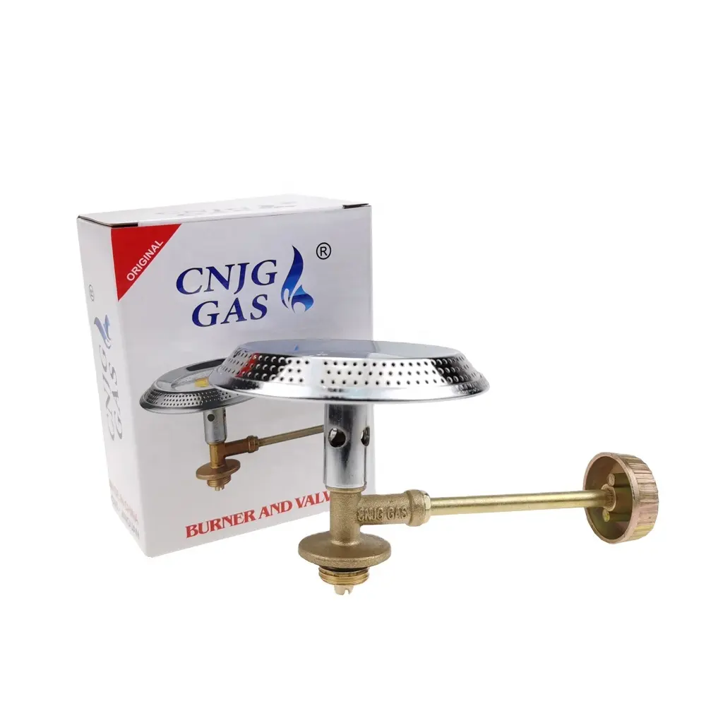 CNJG cheap outdoor use commercial portable small single gas burners for propane, natural LPG gas 6kg cylinder mini gas stove