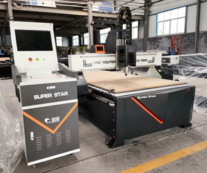 SUPERSTAR Cnc Router MDF PVC 3D Máquina de grabado Muebles de madera Gabinete Hacer Máquina - Product Image 4