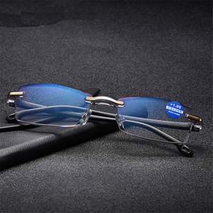 Vente en gros de lunettes anti-lumière bleue pour ordinateur, hypermétropie, ultra-légères, sans monture, bloquant la lumière bleue, lunettes de lecture - Product Image 5