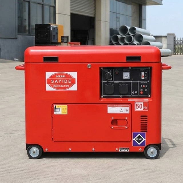 5kw 8kw 10kw 15kw Silent Gasoline Generator 220V 380V 50Hz 60Hz Soundproof Genset Portable Power Generator for Home