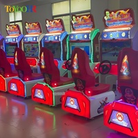 Machine de jeu vidéo d'arcade Mario à monnayeur, simulateur de course automobile pour enfants