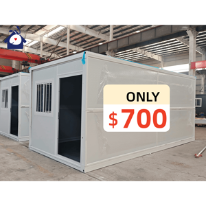 Casas Contenedor Plegables Prefabricadas de 10 y 20 pies a Precio Económico, Instalación Rápida, Casas Pequeñas Plegables Listas para Usar, Oficina en Sitio - Product Image 1