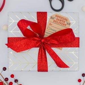 Polypropylene Santa Claus Gift Tag Stickers 2 X 3 Inch Holiday <strong>Labels</strong> <strong>Roll</strong> 100 Rustic Christmas Tags Wrapping Household - Product Image 6