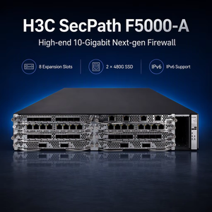 Pare-feu de sécurité haut de gamme SecPath F5000-A, tout nouveau, haute performance de nouvelle génération, 10 gigabits, double SSD 480 Go - Product Image 1