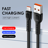 Kualitas Superlative 4.5 Silikon Cat Kuku Paduan Logam Antioksidan Tahan Karat Kabel Multifungsi USB Tipe-C Tipe-C 6A