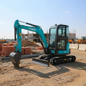 Mini-excavatrice SHANDING haute performance 3 tonnes, excavatrice agricole, nouvelle mini-excavatrice hydraulique, petite pelle, excavatrice de jardin - Product Image 5