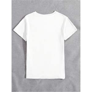 เสื้อยืดผ้าฝ้ายผู้หญิงแบบคัสตอม คอกลม แขนสั้น ระบายอากาศได้ดี พิมพ์ลาย เหมาะสำหรับใส่ไปเที่ยวช่วงฤดูร้อน - Product Image 2