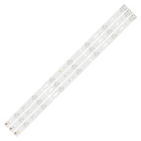 Bande lumineuse LED XS-418 32 Artemis 3*7 3030C 7S1P pour Grundig 32VLE555BG/565BG/595BG G32L5521-4B G32L-6532-4B