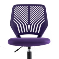 Chaises de bureau ergonomiques pivotantes au design moderne avec base en métal, chaises en maille pratiques et confortables