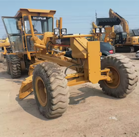 Niveleuse de moteur Cat 160H 160k peinture originale utilisée niveleuse de moteur Caterpillar 160h 16G 140K 120K