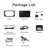 Benz Car Multimedia 4 + 64G 9 "Android Car Radio Autoradio Carplay Android Auto GPS Wifi FM RDS para Mercedes Benz Smart 2005-2010