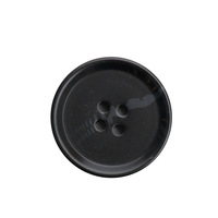 Kancing Resin Plastik Desain Unik Persegi Panjang Lapisan Ramah Lingkungan Manik-Manik Dekorasi 2 Lubang Flatback Hitam Kopi Putih Mantel