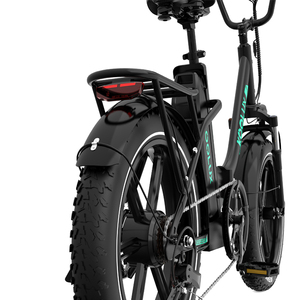 Bicicleta Eléctrica Plegable de 20 Pulgadas con Motor Trasero de 48V 500W, Neumáticos Gruesos 20x4.0, 7 Velocidades, Batería de Litio de Largo Alcance, KL6S - Product Image 3