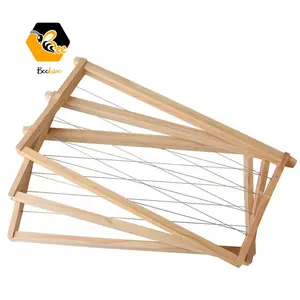 Beekeeping Langstroth / British / Australian Style Fir / New Zealand Pine Deep Super Assemble Wooden Bee Frame With Wire