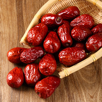 Dattes rouges séchées naturelles, brutes, transformées par procédé AD, de haute qualité, sucrées, en anneaux et granulés, pour le thé et la pâtisserie