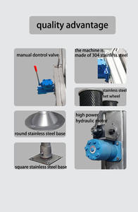 Cabrestante de tambor de ancla eléctrica para motor de barco de 12V/24V 600W tamaño de cuerda 5-6mm - Product Image 5