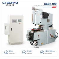 Máquina de entallado de laminaciones de rotor deslizante elevable con indexación servo CTECHNO, con rango de 3-999 ranuras para la producción de núcleos de motor