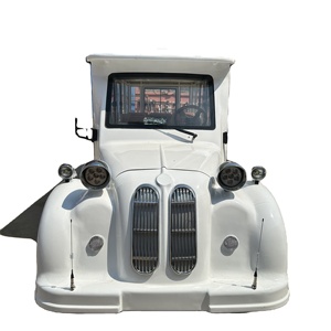 รถกอล์ฟสไตล์วินเทจสำหรับคลับรถกอล์ฟ hkbg ไฟฟ้า6คนสไตล์ใหม่ใน2025 - Product Image 1