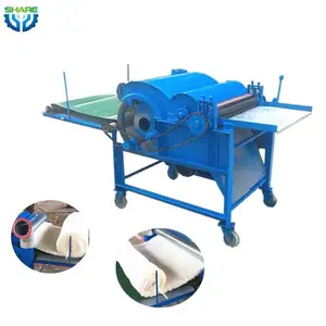 Máquina de reciclagem do fluxo de ar da fibra do processamento de resíduos de algodão máquina de abertura do poliéster