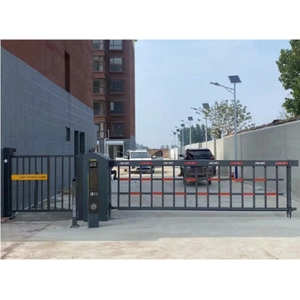 Motor de Corriente Continua de 200W, Barrera de Estacionamiento de Aluminio Resistente, Puertas Automáticas IP54 para Entrada/Salida de Vehículos en Edificios Industriales y Comerciales - Product Image 4