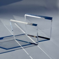 Panneau PMMA OLIDA, prix de gros du fabricant, 4*8 pieds, résistant à la chaleur, transparent, feuille acrylique haute transparence pour la construction