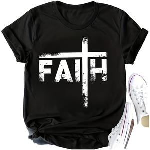 Factory Direct Sales Black Minimalist Casual <b>Animal</b> <b>Pattern</b> Breathable <b>Knitted</b> 100% Cotton Women's T-shirts - Product Image 1