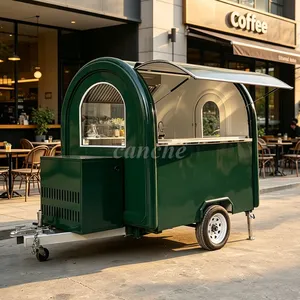 Camion de restauration mobile à prix d'usine, chariot de traiteur pour snacks, mini-remorque personnalisée pour hot-dogs - Product Image 1