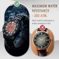 Reloj de Pulsera de Cuarzo Deportivo de Titanio con Logotipo Personalizado Undecember, Superluminoso, Resistente al Agua 20ATM, Directo de Fábrica, Pedido al por Mayor